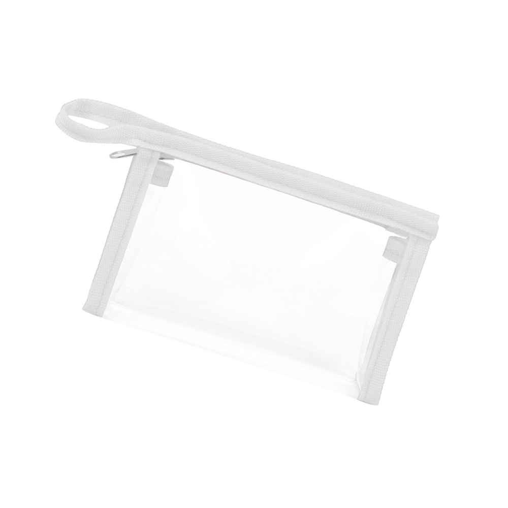 Transparent Toiletry Bag With Zipper