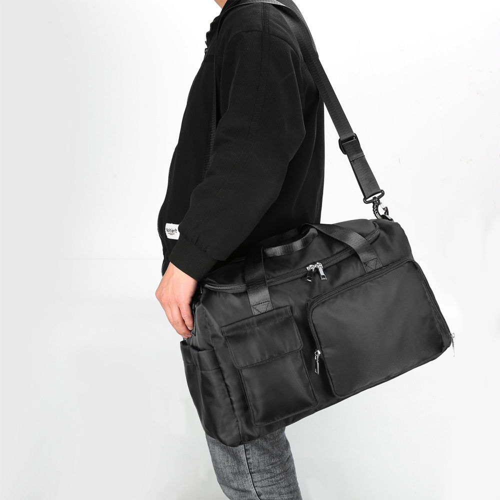 Duffel Bag For Travel With Shoe Section