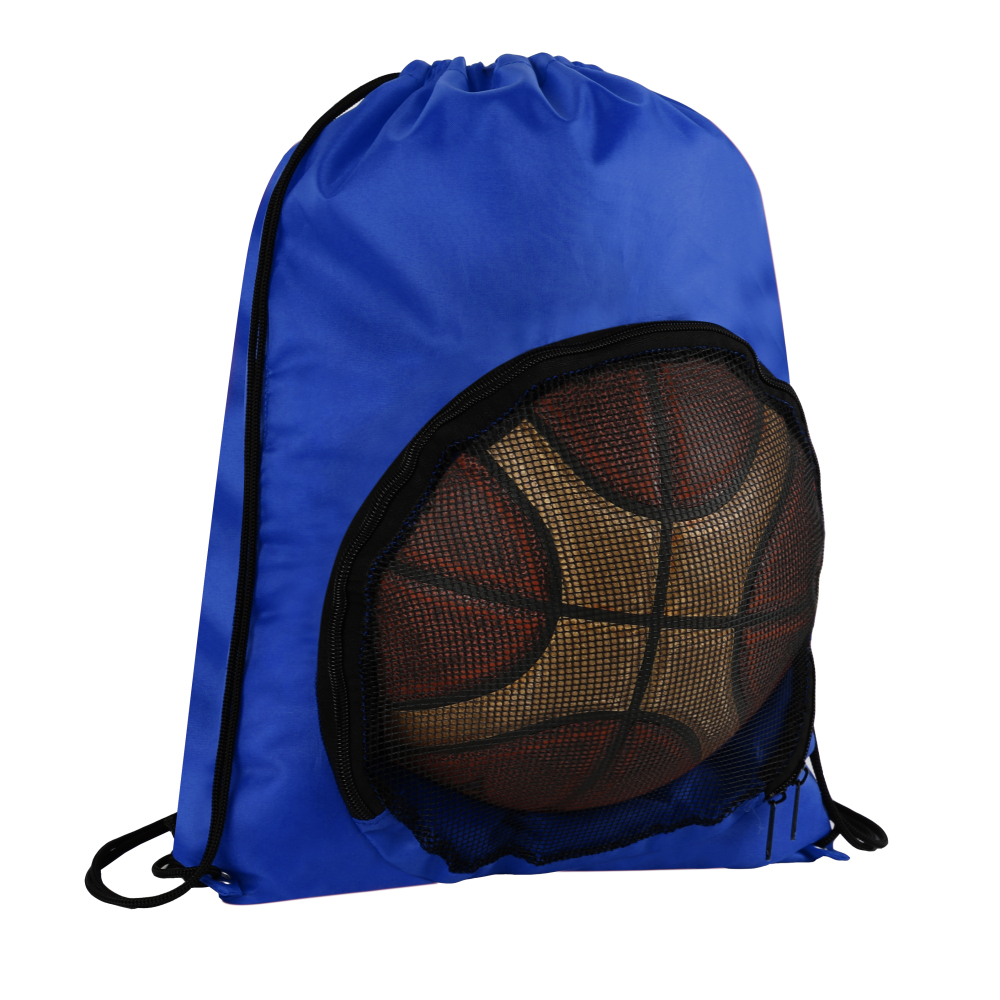 Transparent Sports Ball Drawstring Bag