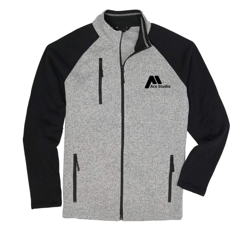 Men's Lightweight Full-Zip Fleece Jacket