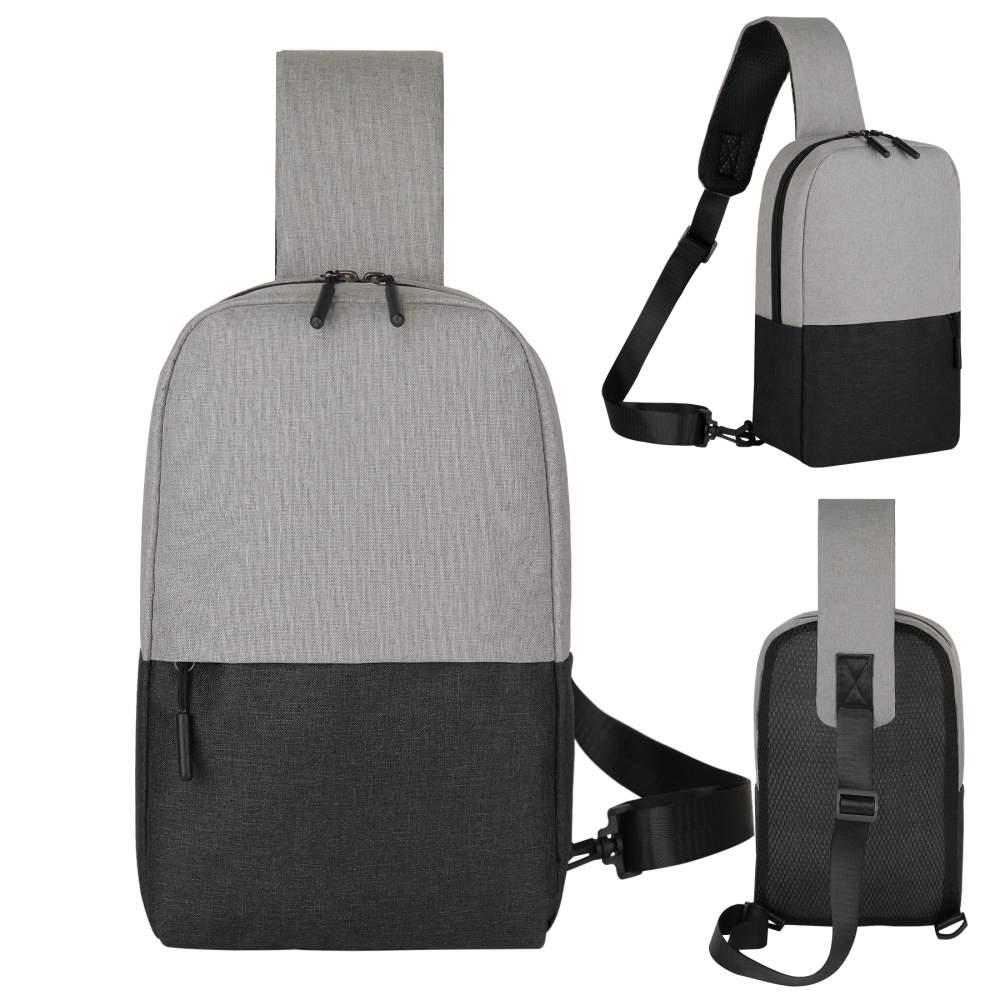 Dual-Tone Crossbody Sling Pack