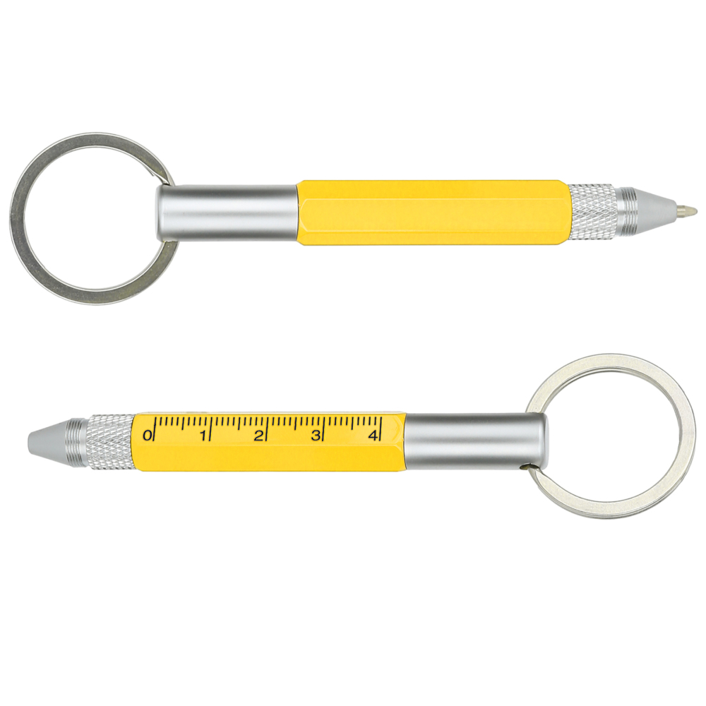 6-in-1 Multi-Function Screwdriver Pen Keychain