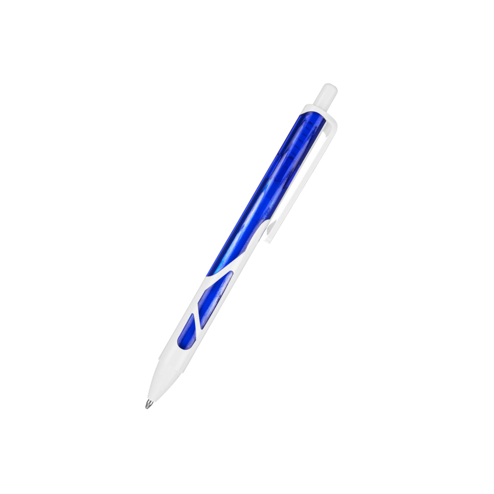 Clear-Barrel Retractable Ballpoint Pen