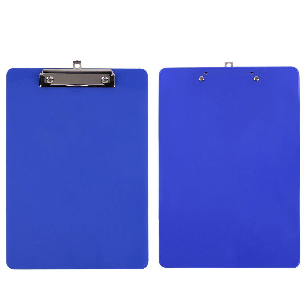 Standard Letter-Size Plastic Clipboard