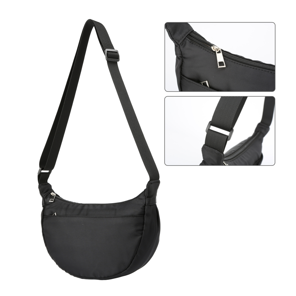 Vintage-Inspired Crossbody Shoulder Bag