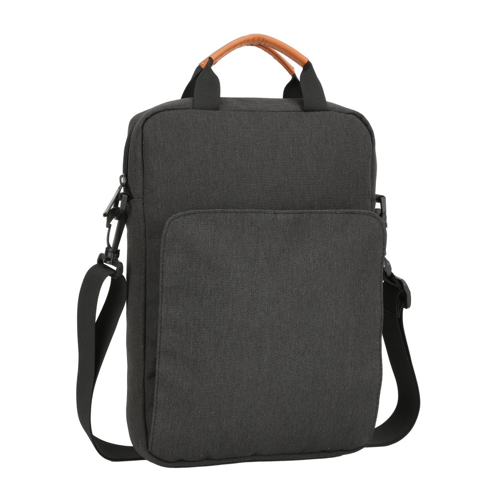 Crossbody Bag with Leather Handle for Laptops