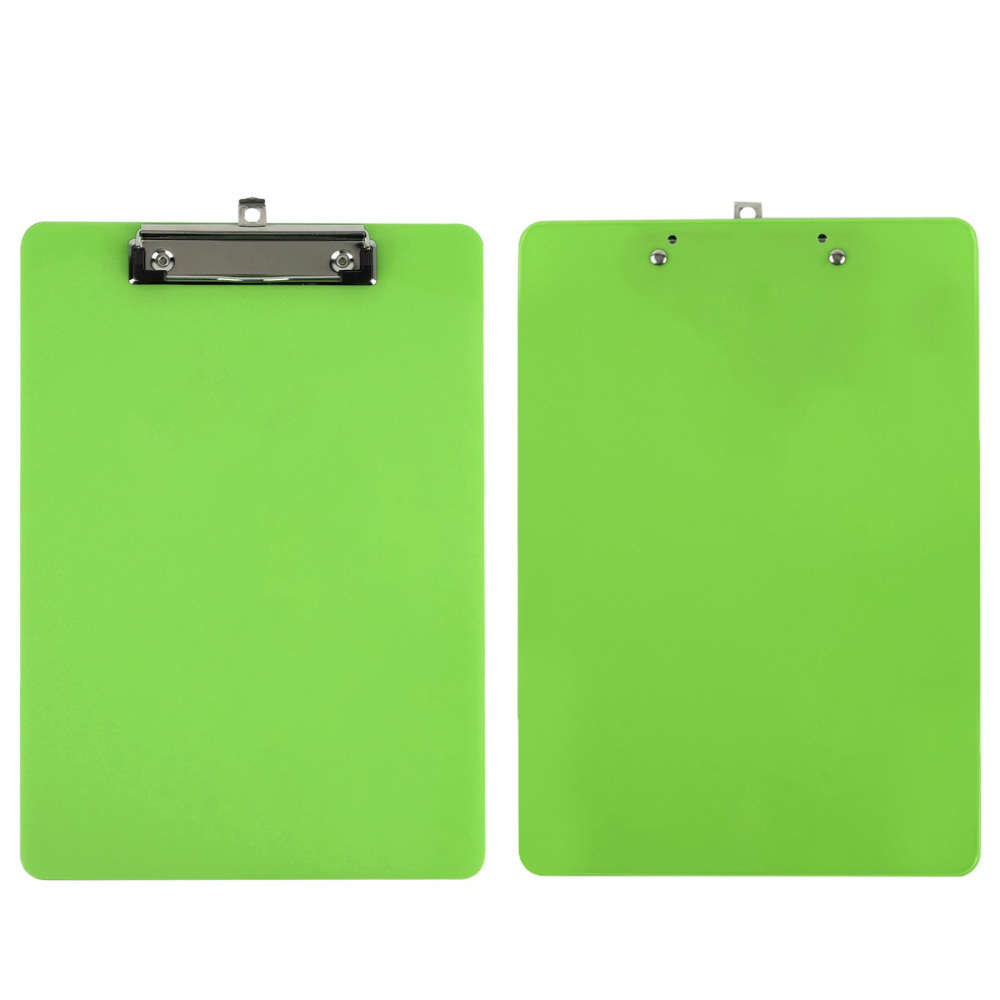 Standard Letter-Size Plastic Clipboard
