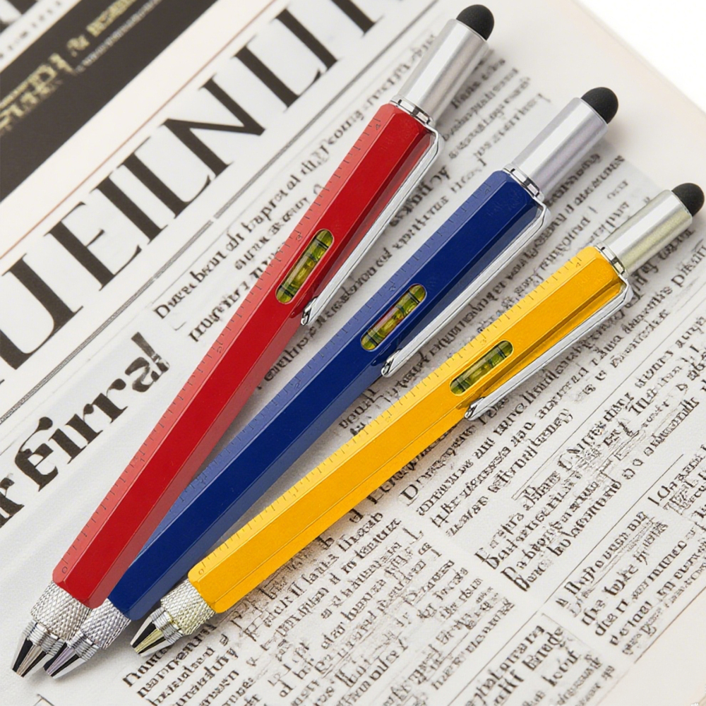 6-Function Universal Stylus Tool Pen