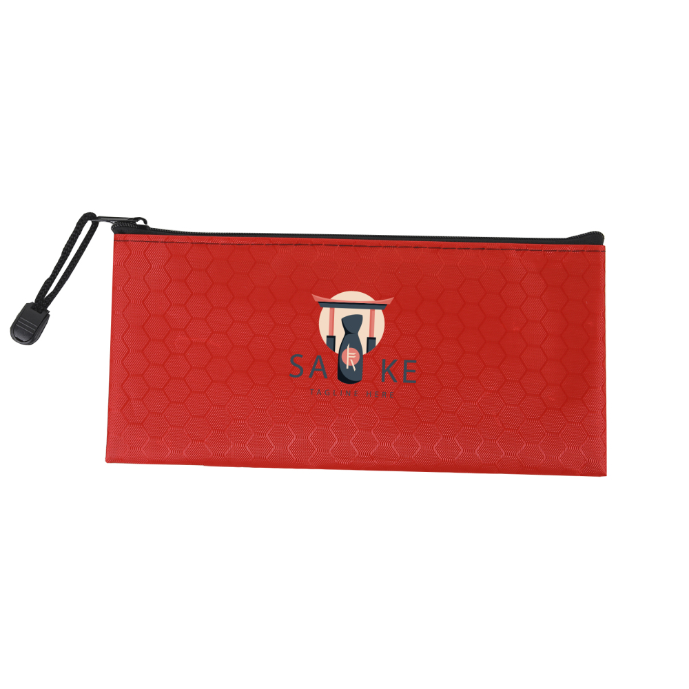 Zipper Closure Waterproof Stationery Pouch