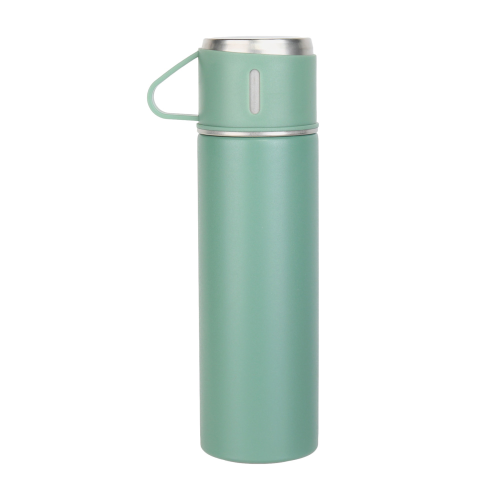17oz Vacuum-Insulated Stainless Steel Bottle with Cup