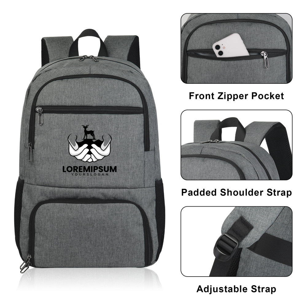 15.6" Insulated Laptop Backpack with Space for 8 Cans
