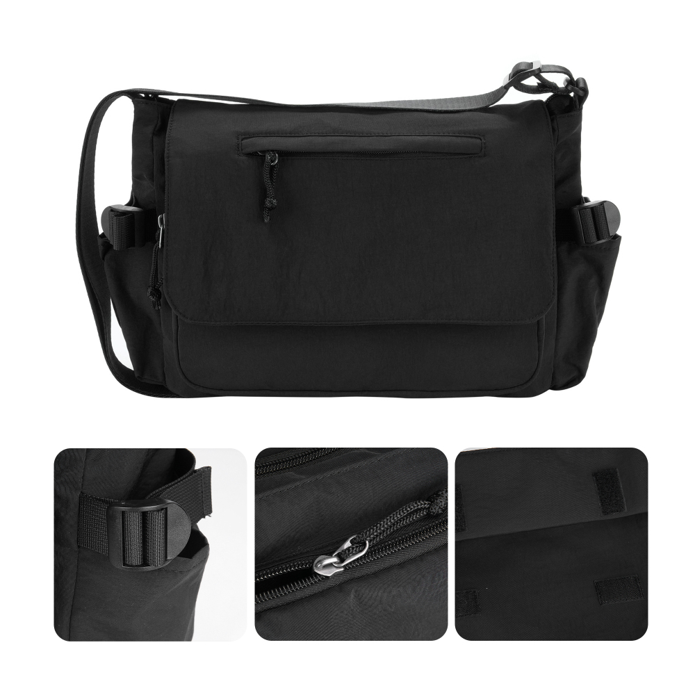 Timeless Courier-Style Shoulder Bag