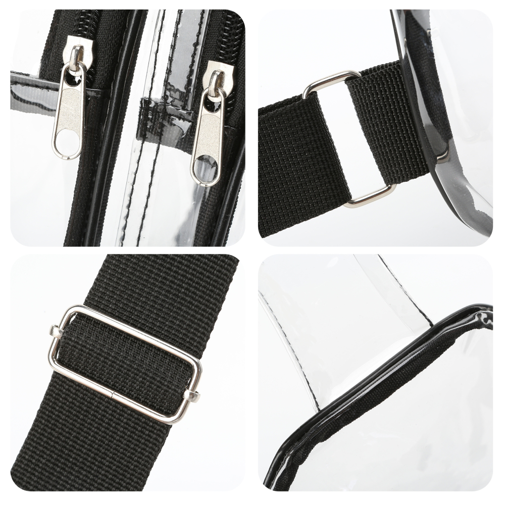 Transparent PVC Sling Pack