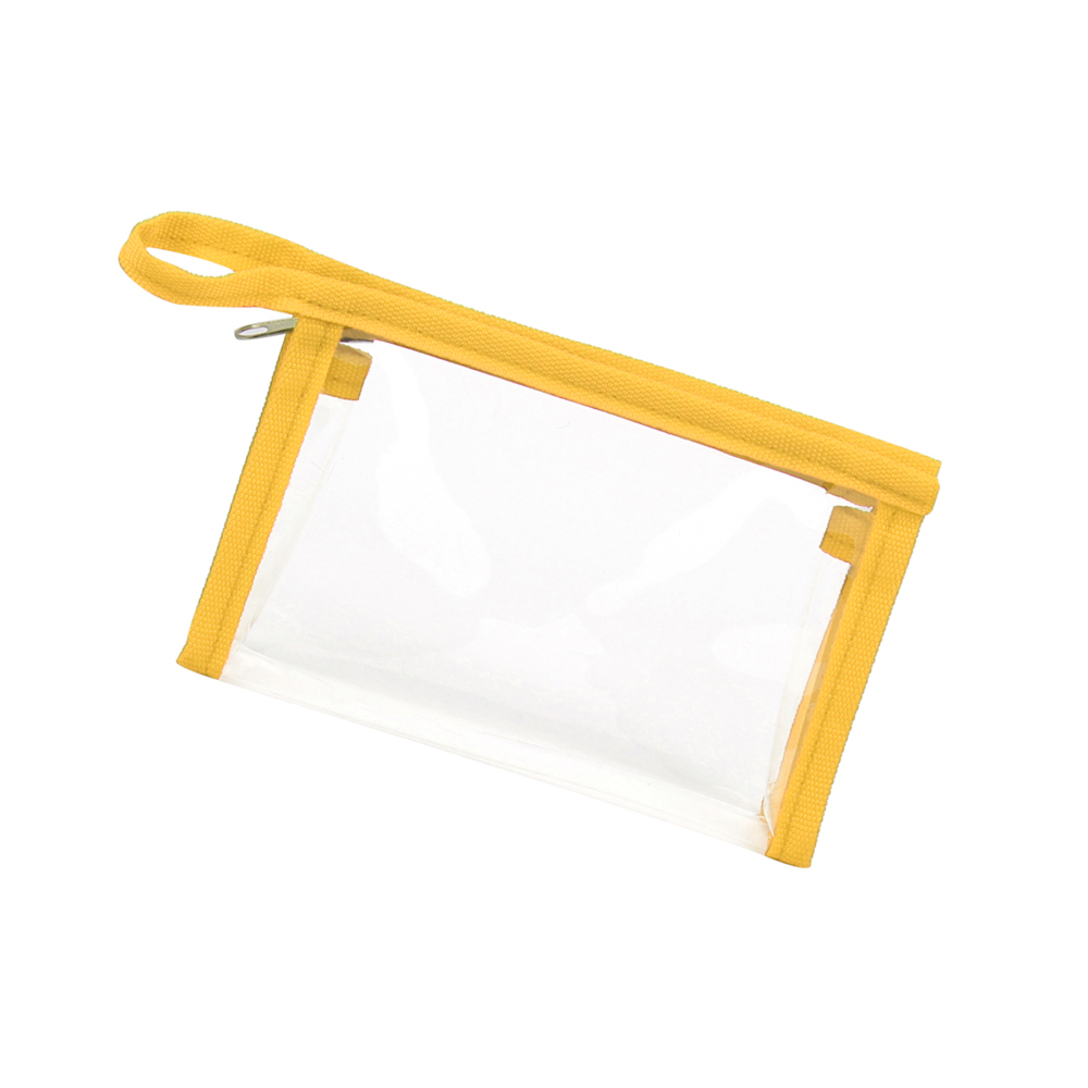 Transparent Toiletry Bag With Zipper