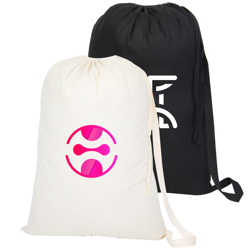 College-Sized Cotton Laundry Bag