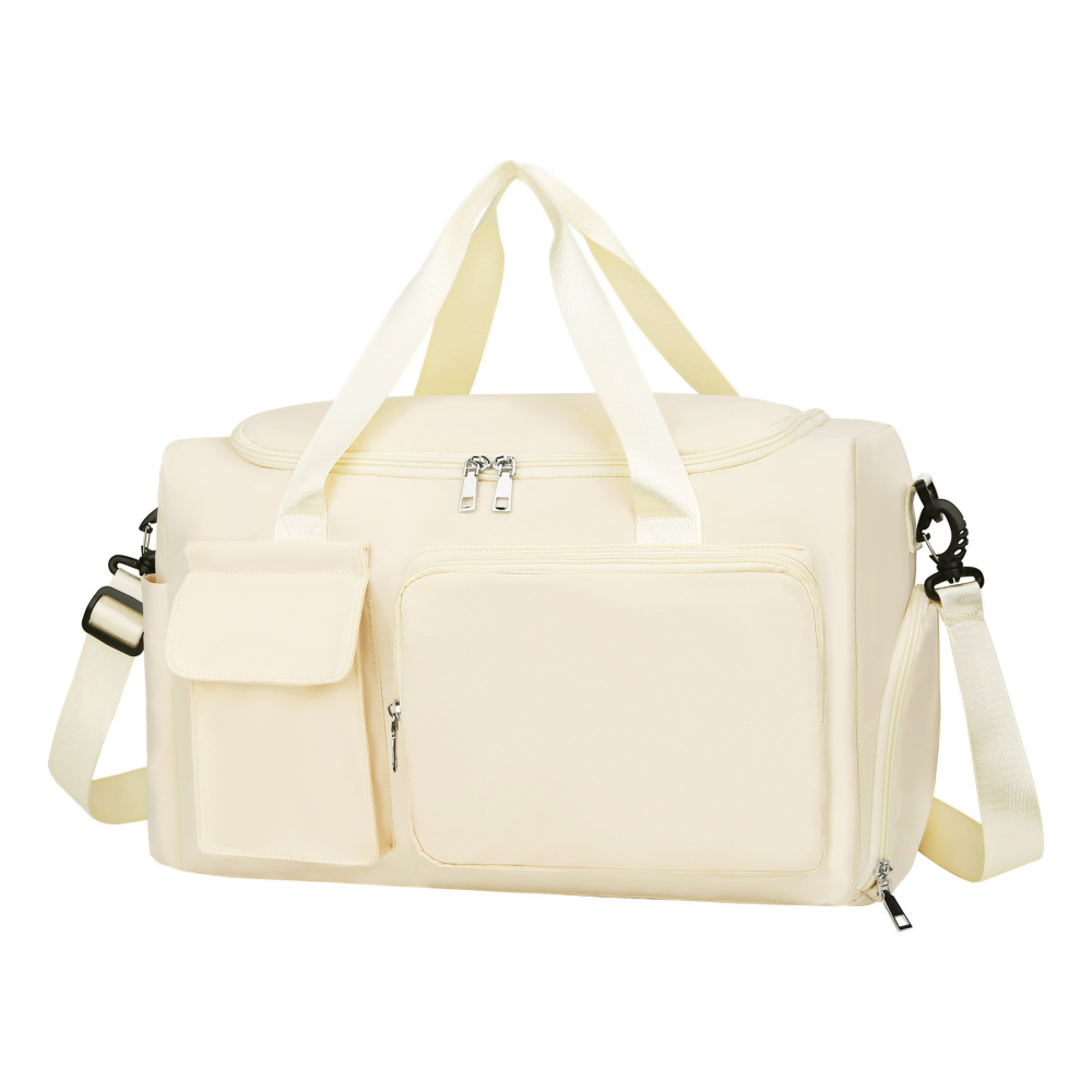 Duffel Bag For Travel With Shoe Section
