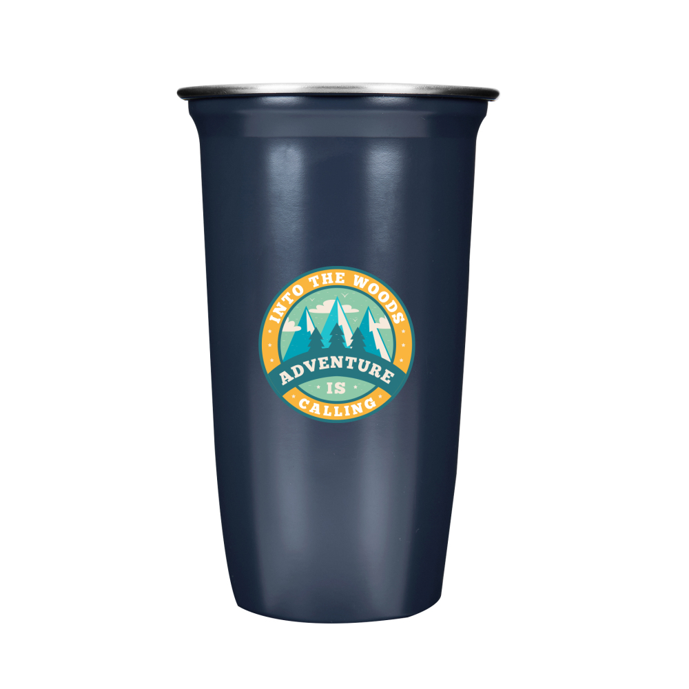 16-Ounce Reusable Stainless Steel Pint Cup