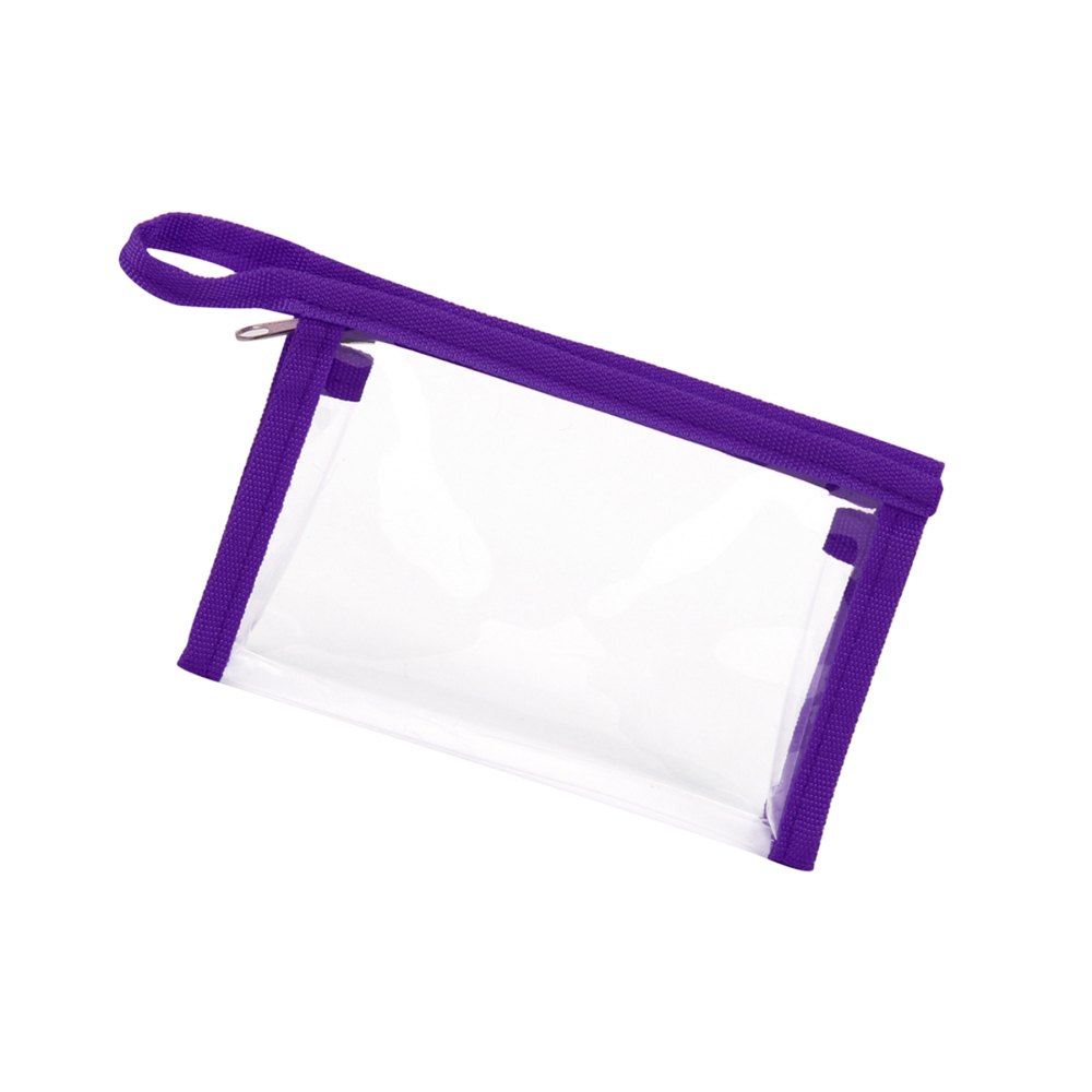 Transparent Toiletry Bag With Zipper
