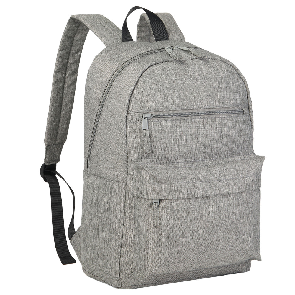 15" Heathered Laptop Backpack - Recycled Materials
