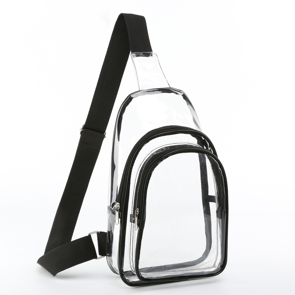Transparent PVC Sling Pack