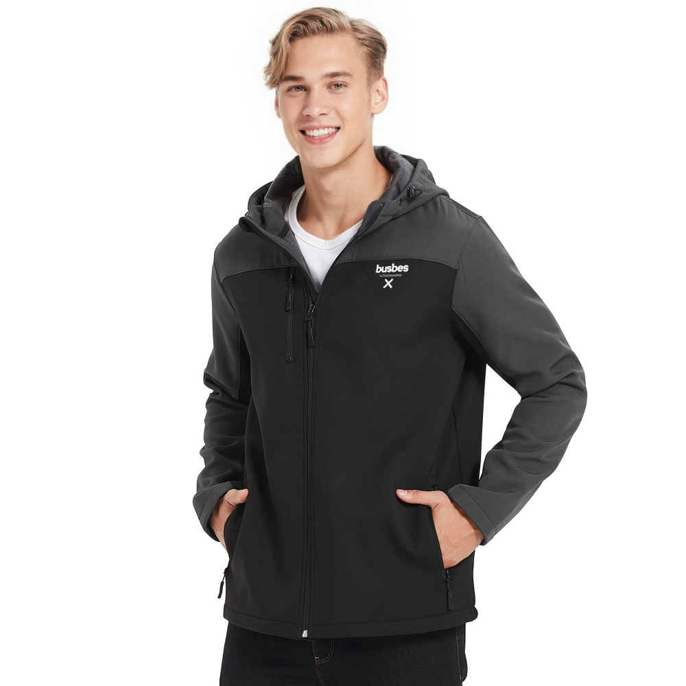 Men's Soft Shell Hooded Jacket