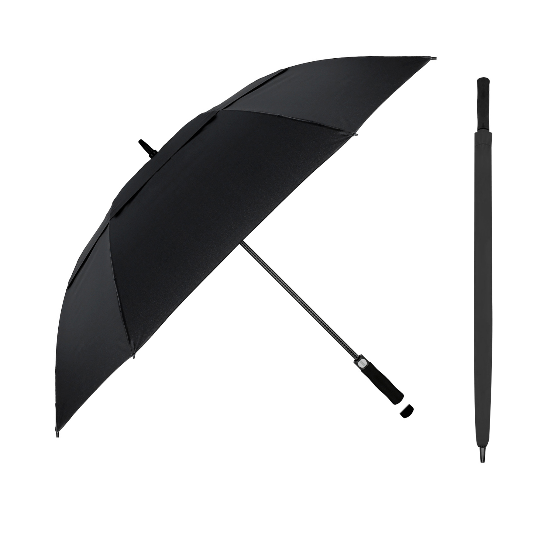 60-Inch Automatic Golf Umbrella (Vented Canopy)
