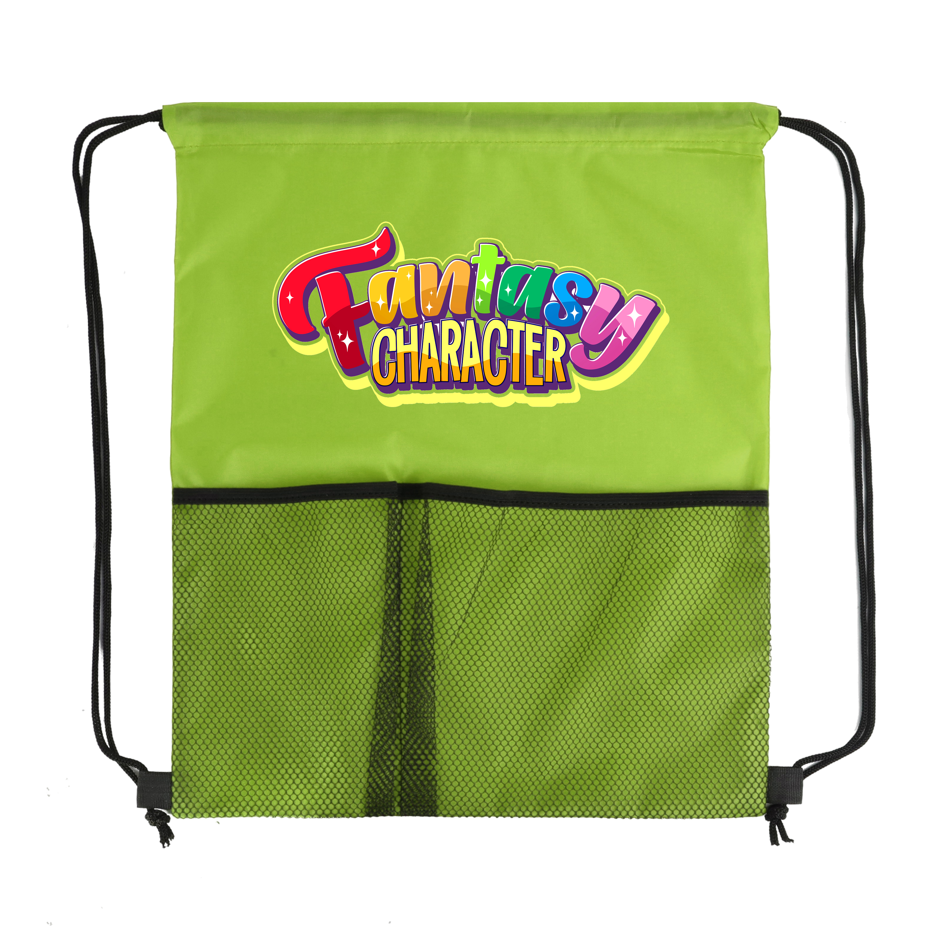 Mesh Drawstring Backpack