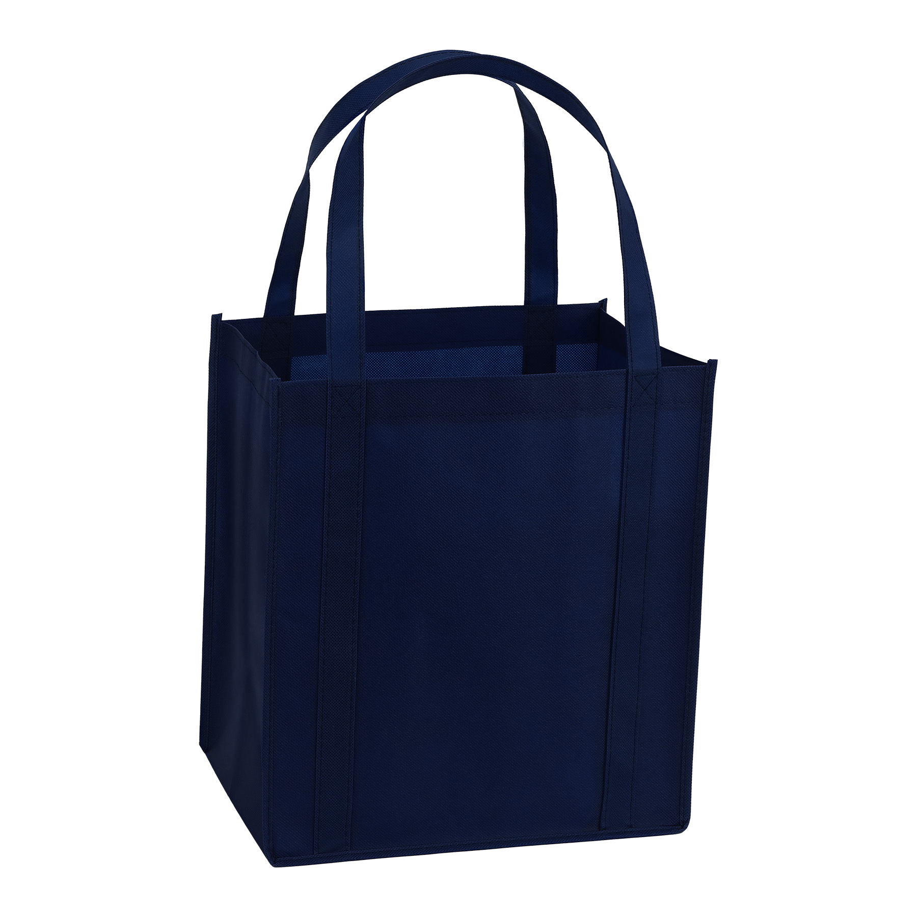 Non-Woven Shopping Tote With Reinforced Bottom