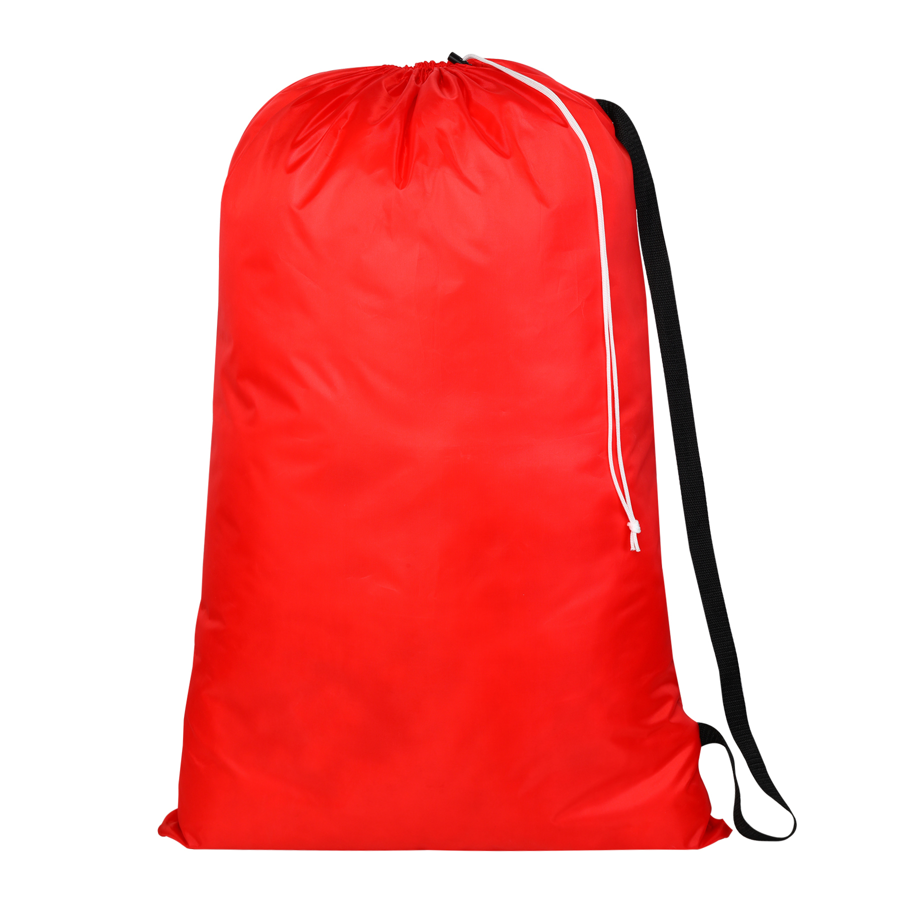 Drawstring Laundry Sack with Shoulder Strap