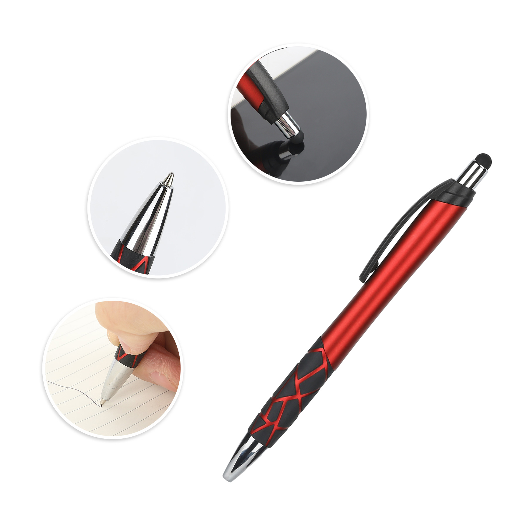 Mosaic Stylus Pen with Brass Tip