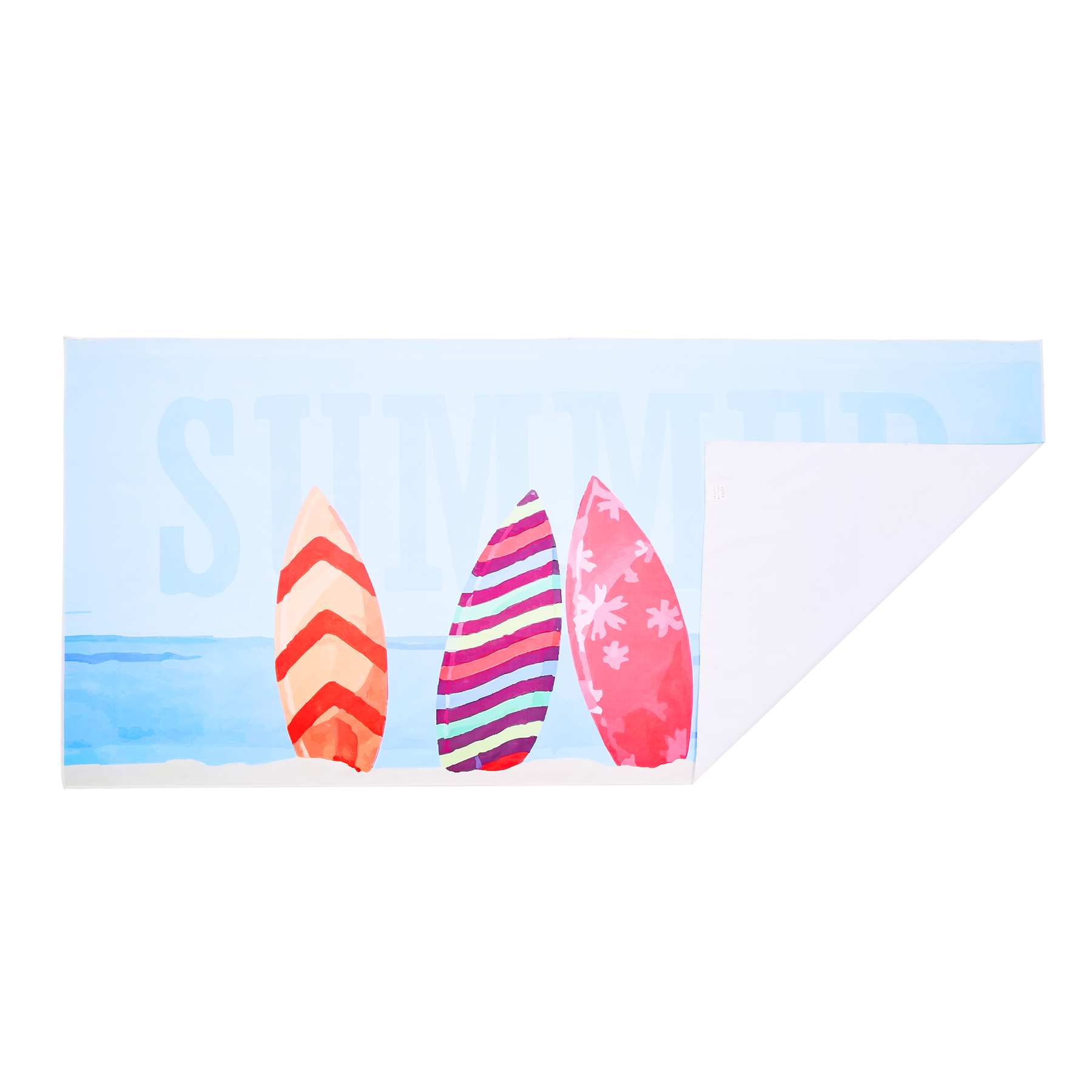 Premium Sublimation-Printed Velour Beach Towel