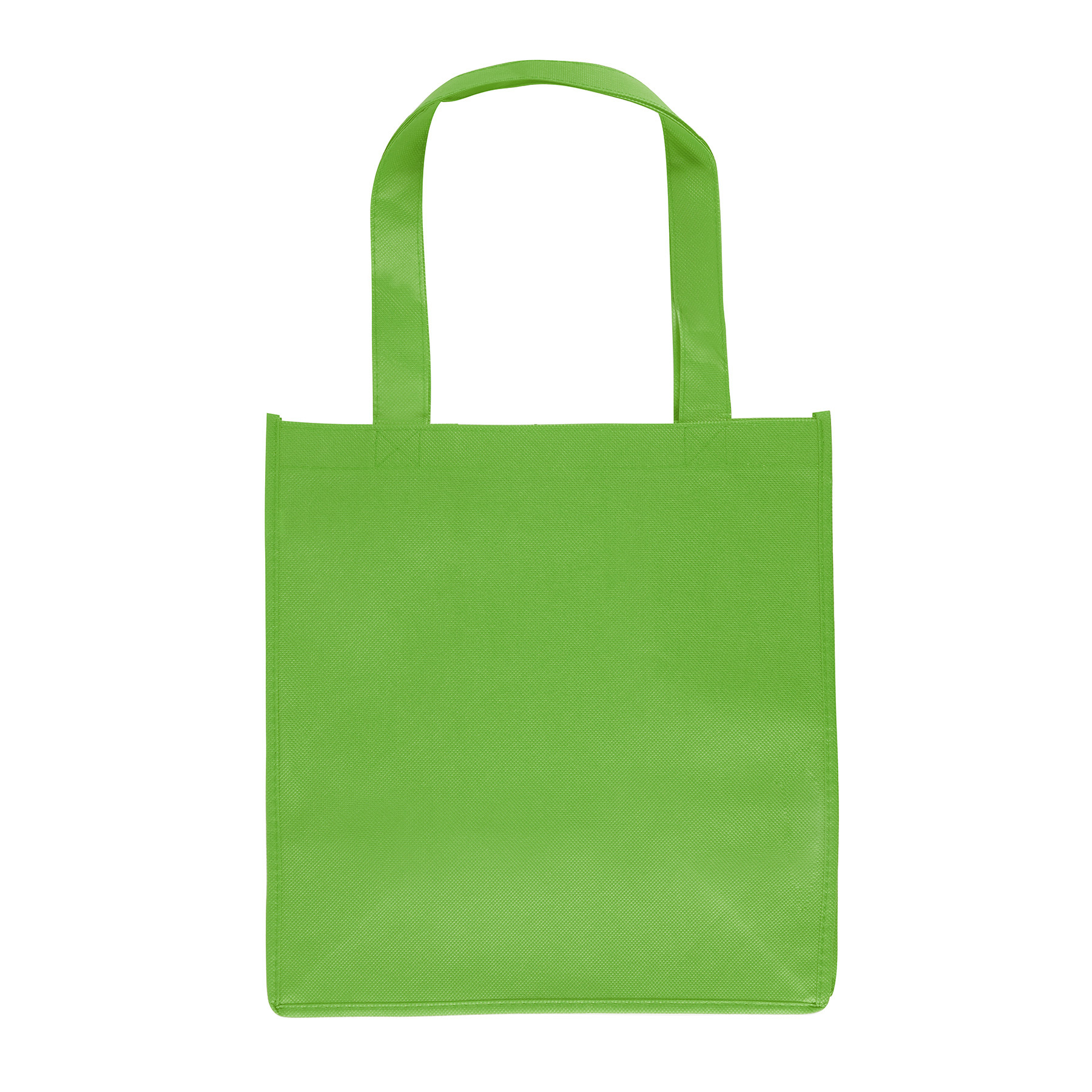 Reusable Non-woven Grocery Tote Bags（12'' x 13'' x 8''）
