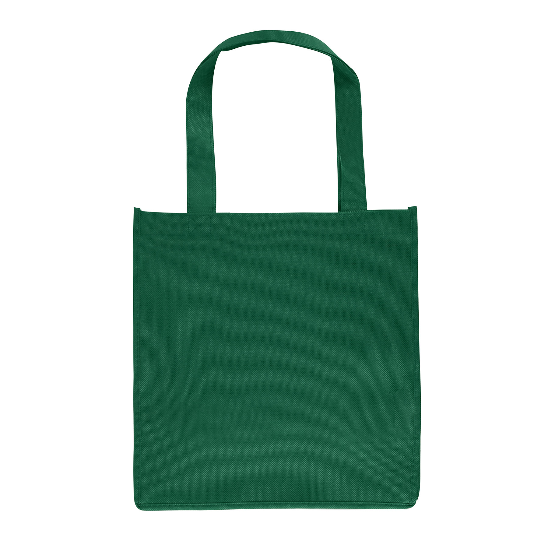 Reusable Non-woven Grocery Tote Bags（12'' x 13'' x 8''）
