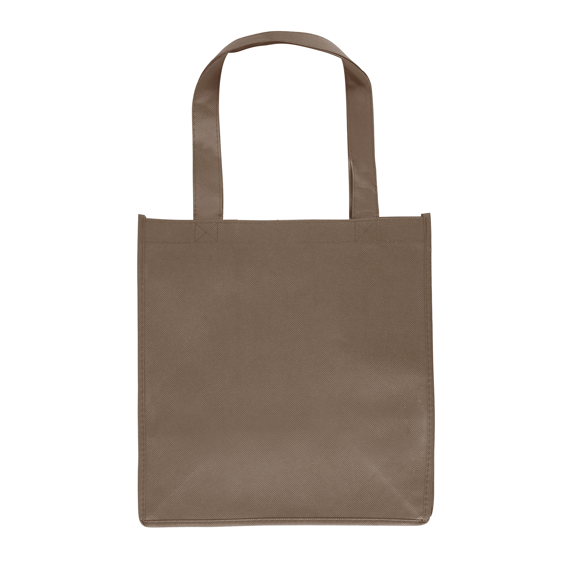 Reusable Non-woven Grocery Tote Bags（12'' x 13'' x 8''）