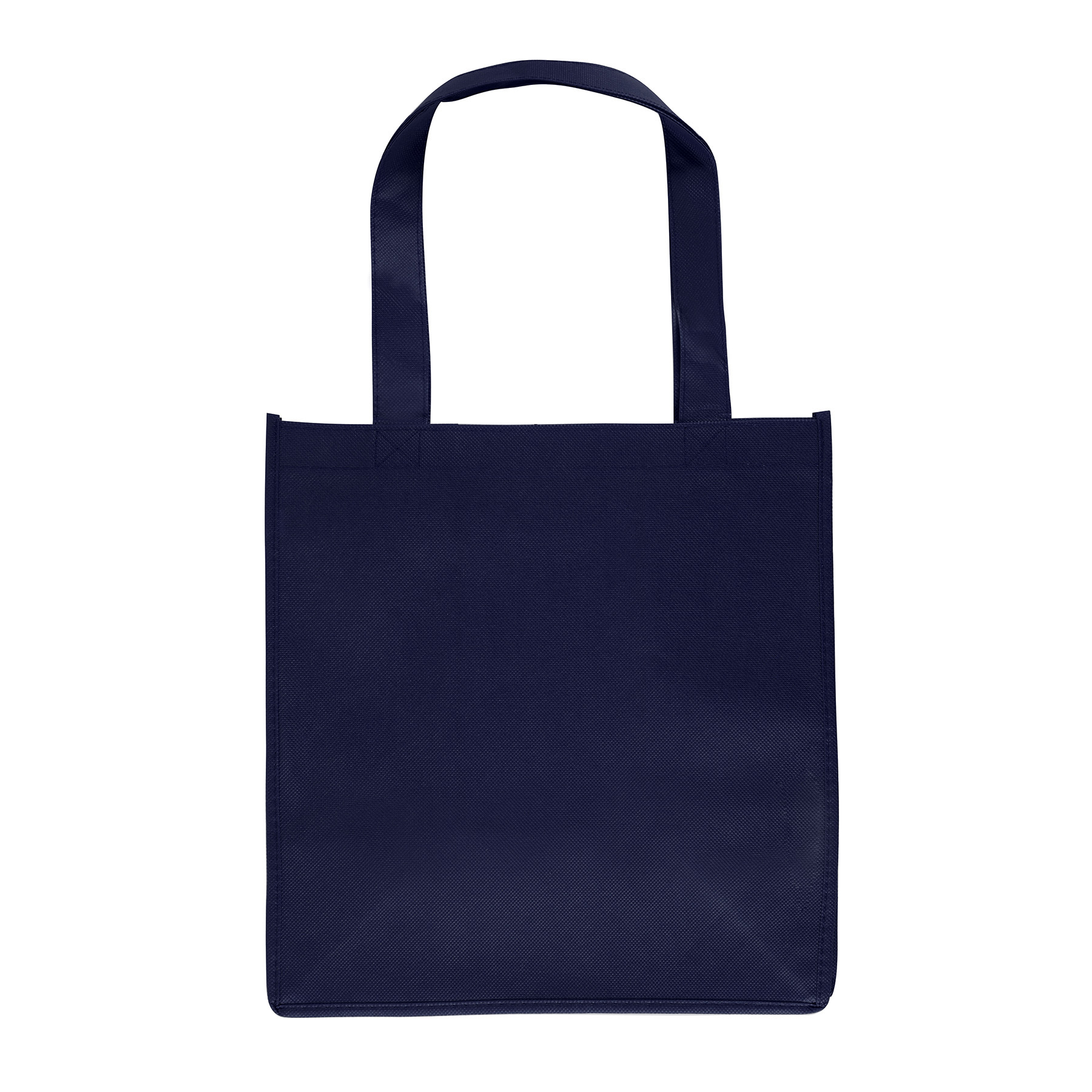 Reusable Non-woven Grocery Tote Bags（12'' x 13'' x 8''）