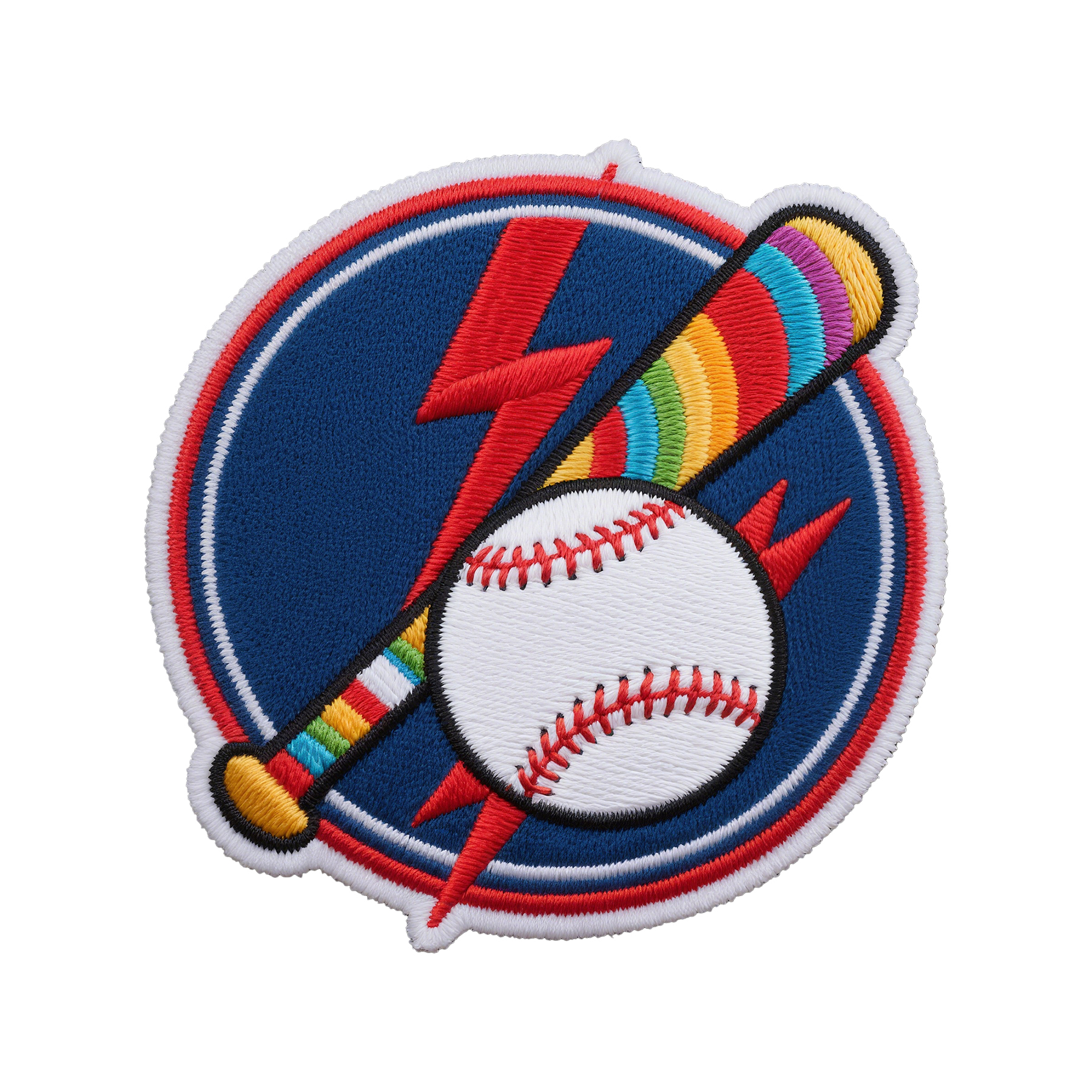 3" Embroidered Patch / 100% Thread Coverage