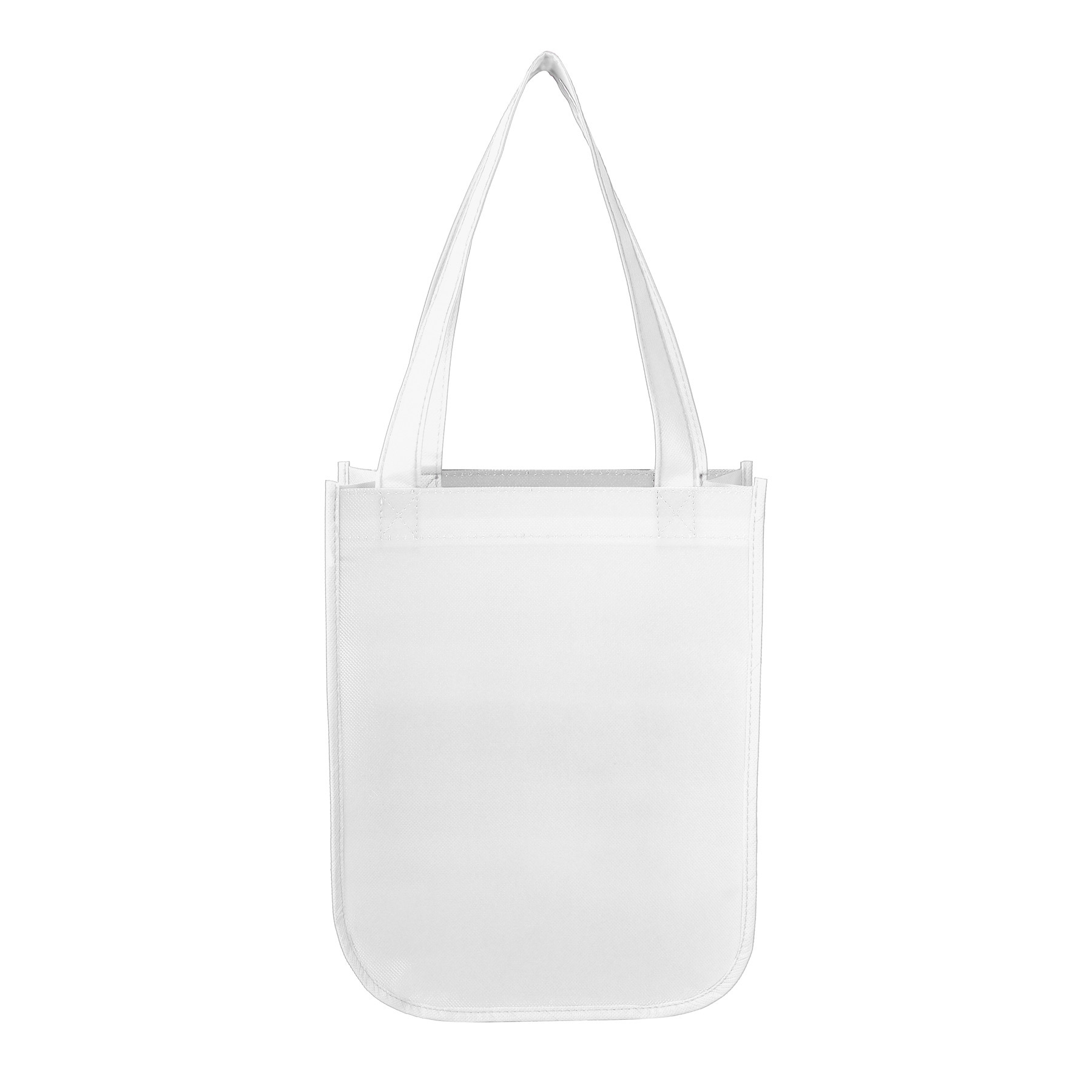 Laminated Curved-Base Non-Woven Gift Bag