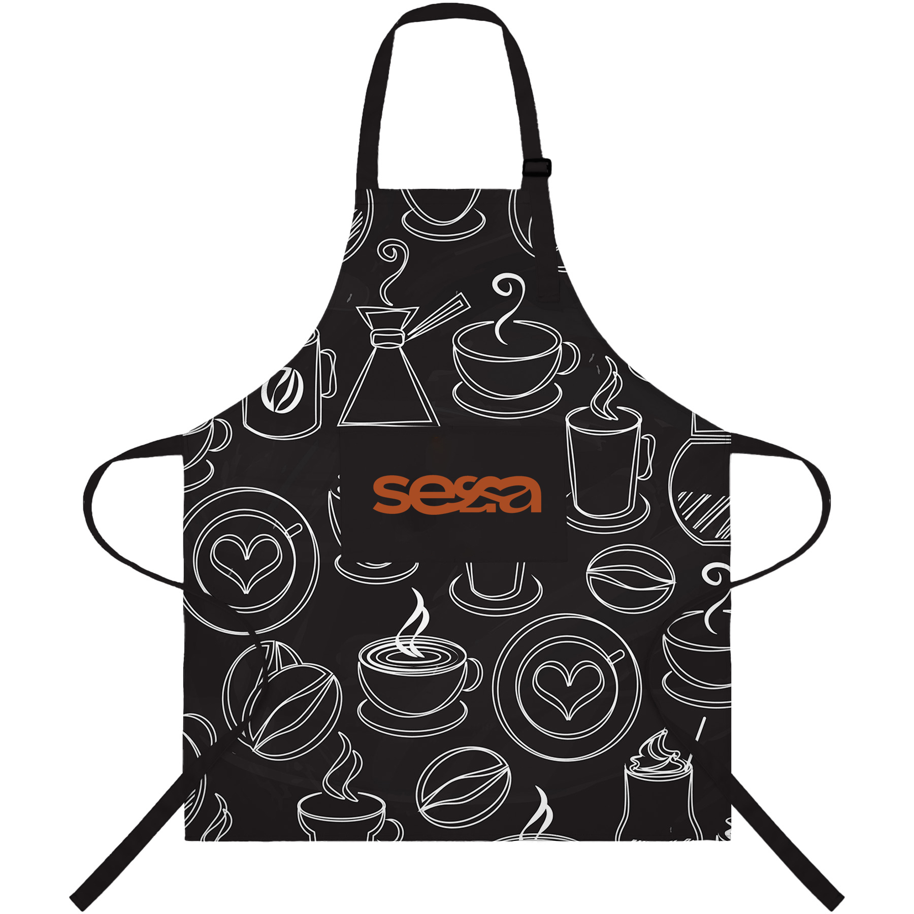 Adjustable Neck Full-Length Sublimation Apron