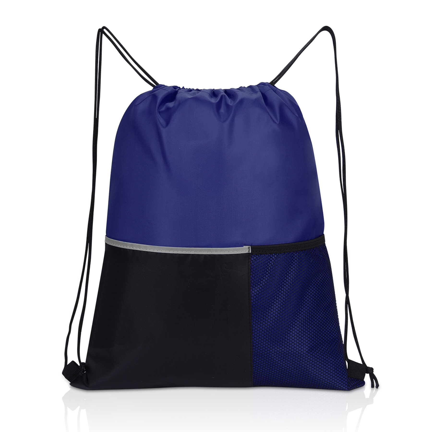 Dual Pocket Drawstring Bag