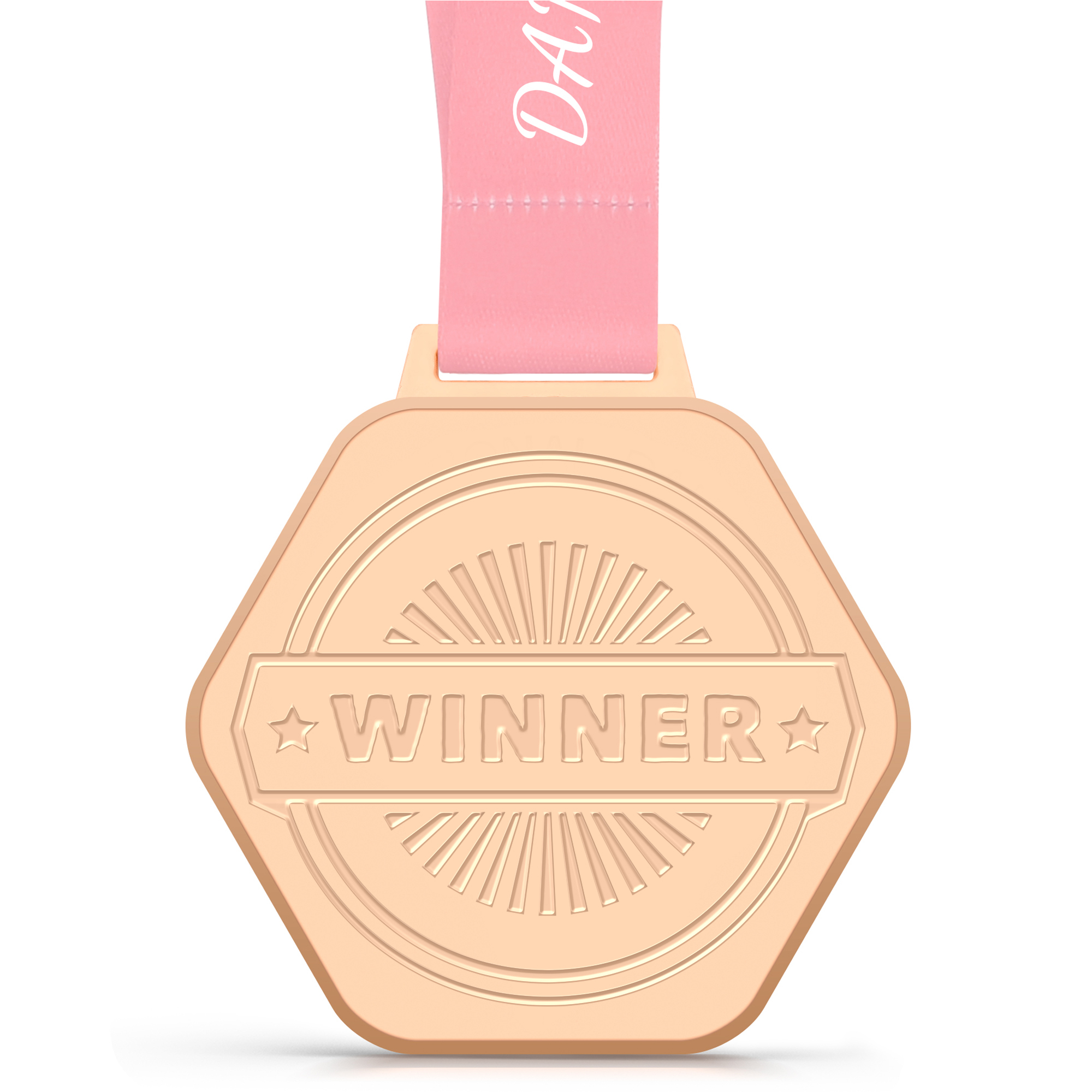Custom Struck Metal Medal (2" Diameter)