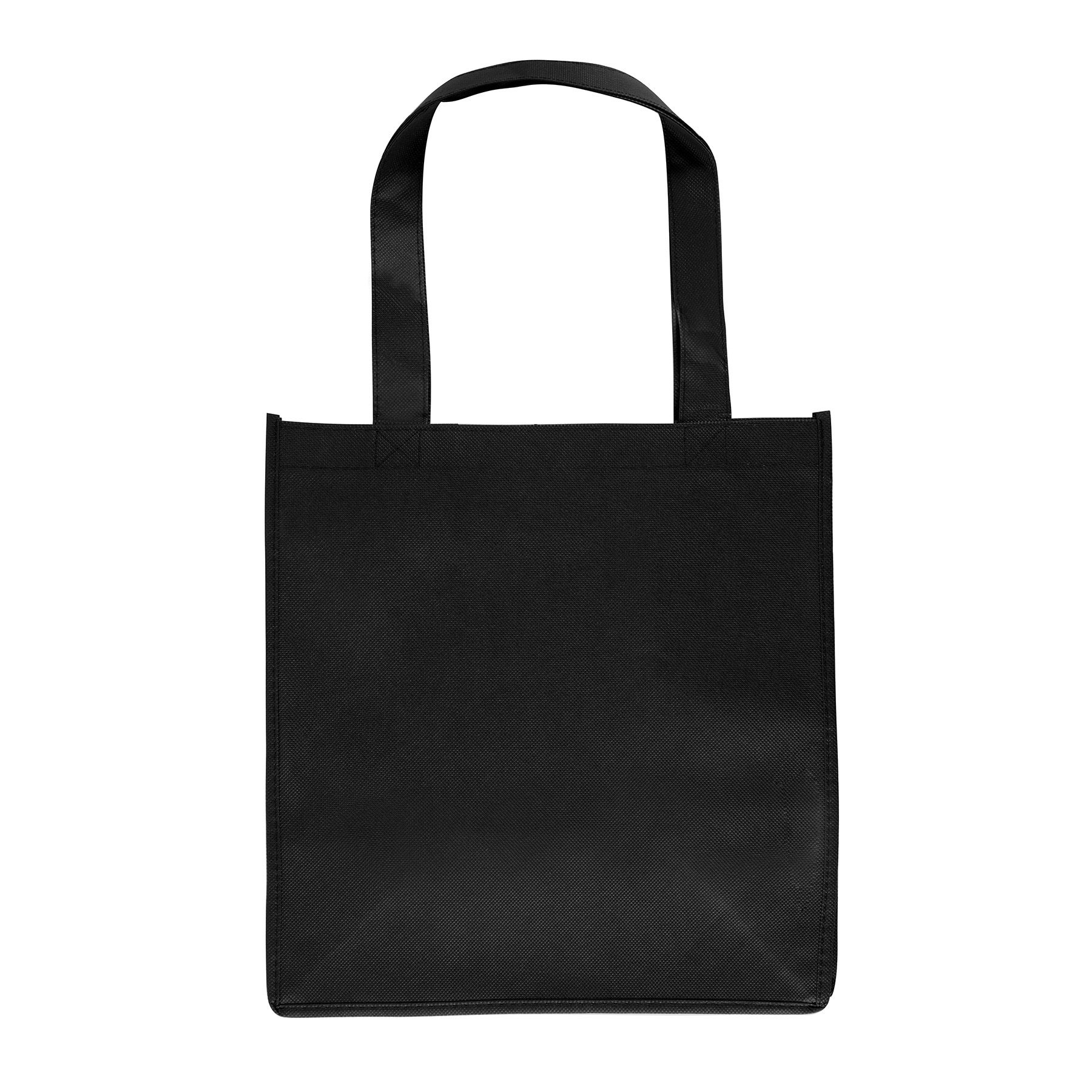 Reusable Non-woven Grocery Tote Bags（12'' x 13'' x 8''）