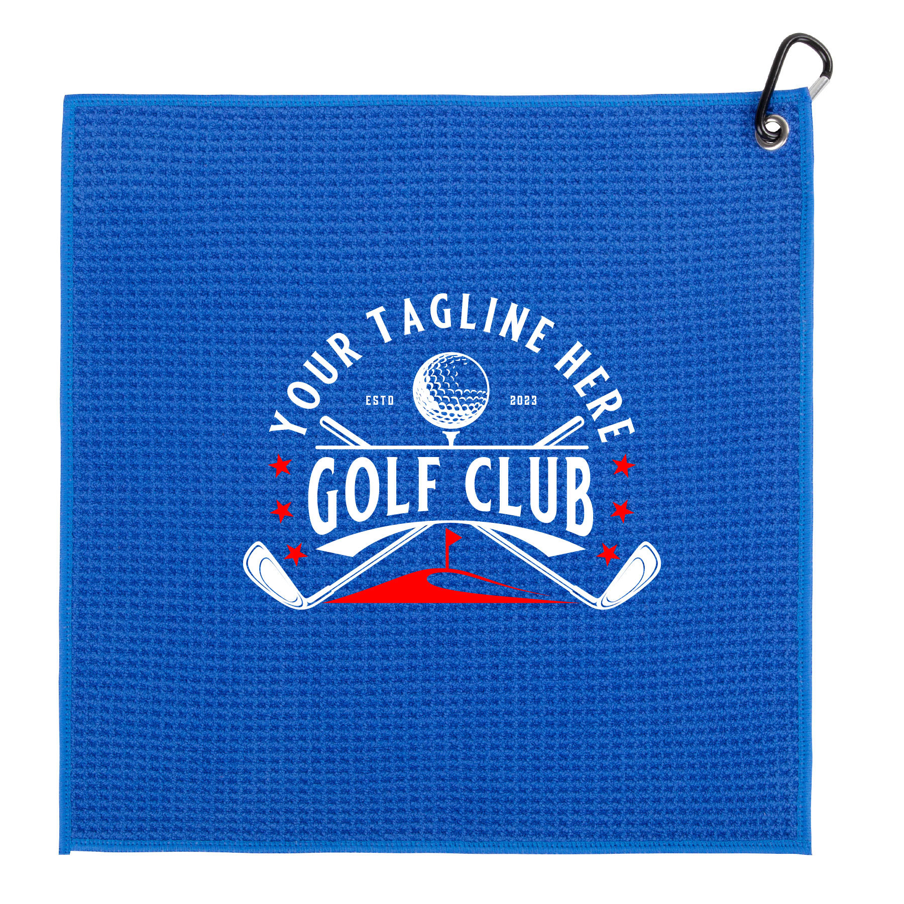 Waffle Texture Golf Towel