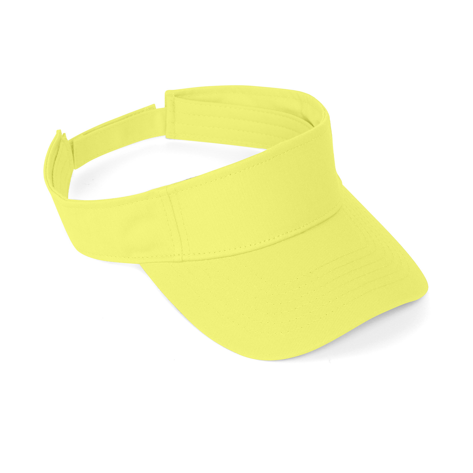 Structured Cotton Visor Hat
