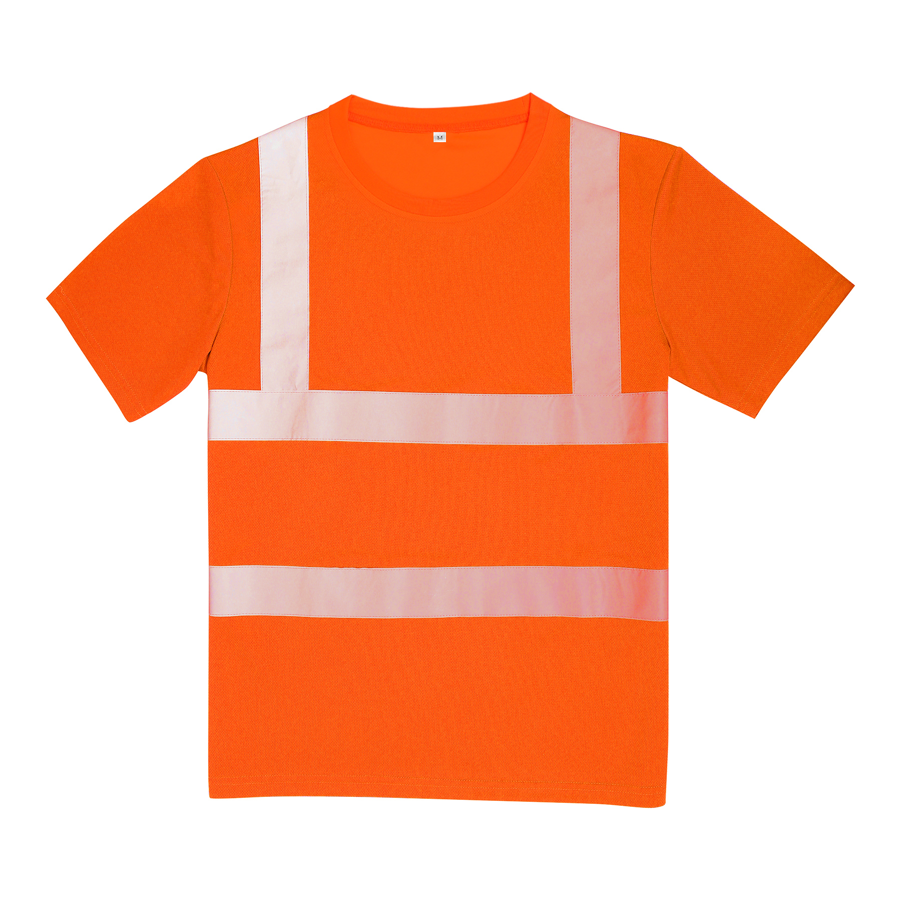 Dual-Reflective Stripes Safety T-Shirt