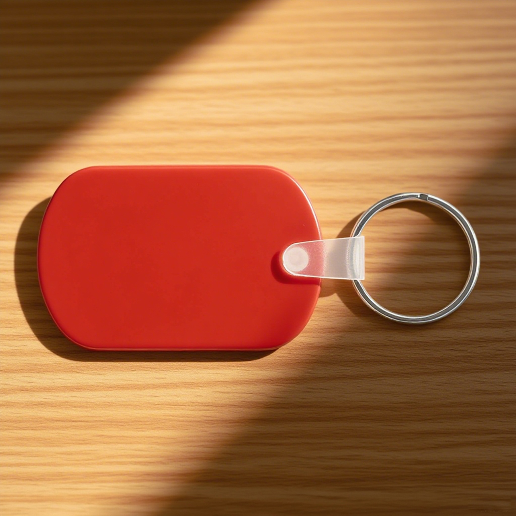 Oval PVC Key Tag