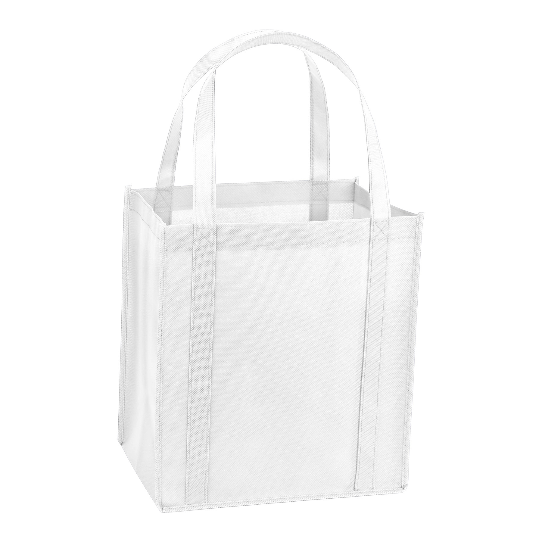 Non-Woven Shopping Tote With Reinforced Bottom