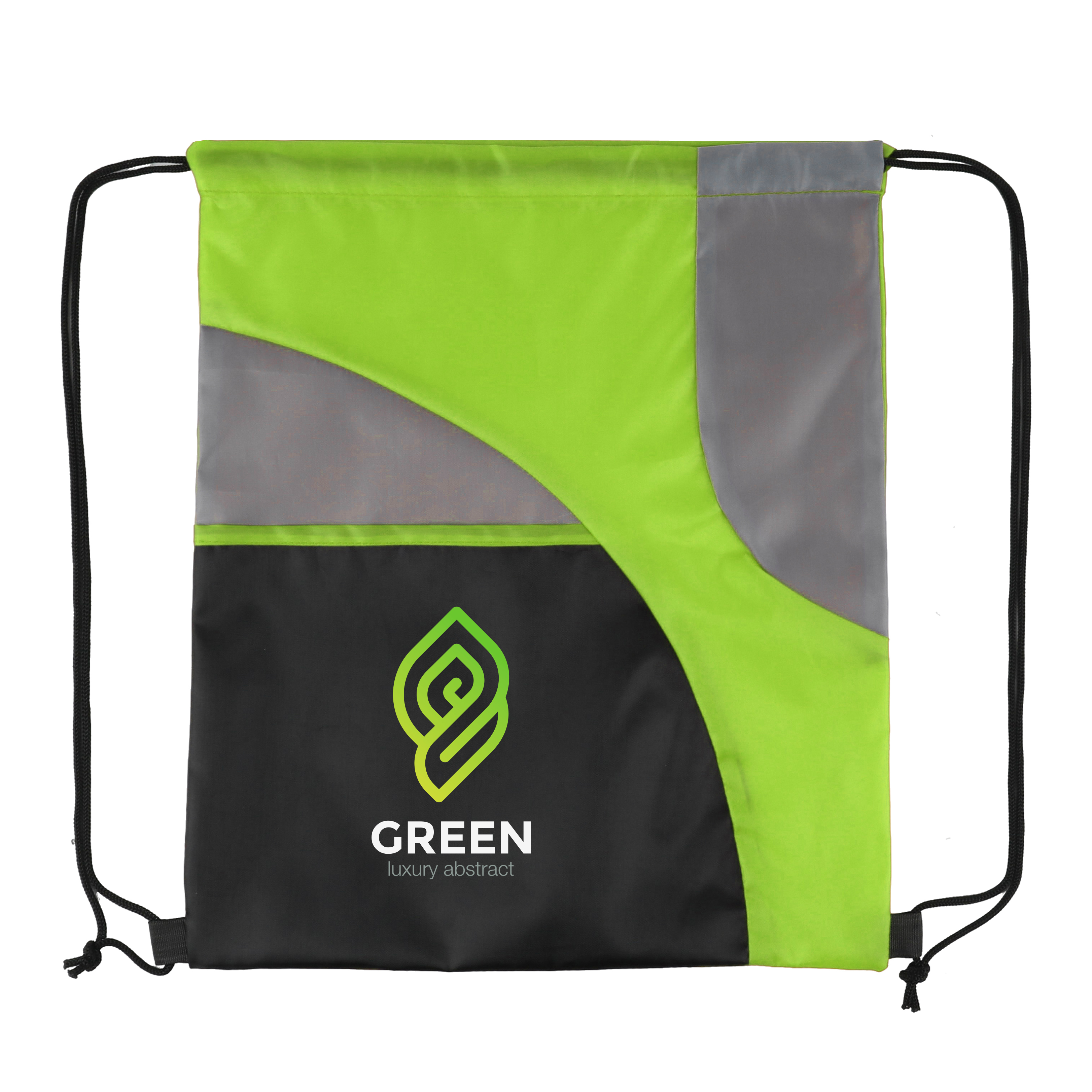 Three-Color Drawstring Backpack