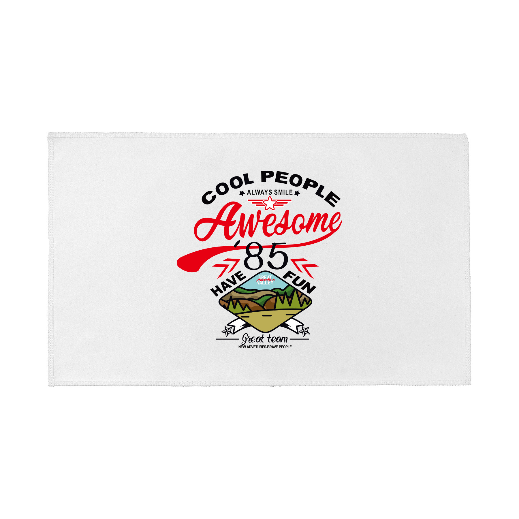 Premium 11"x18" Printed Rally Towel