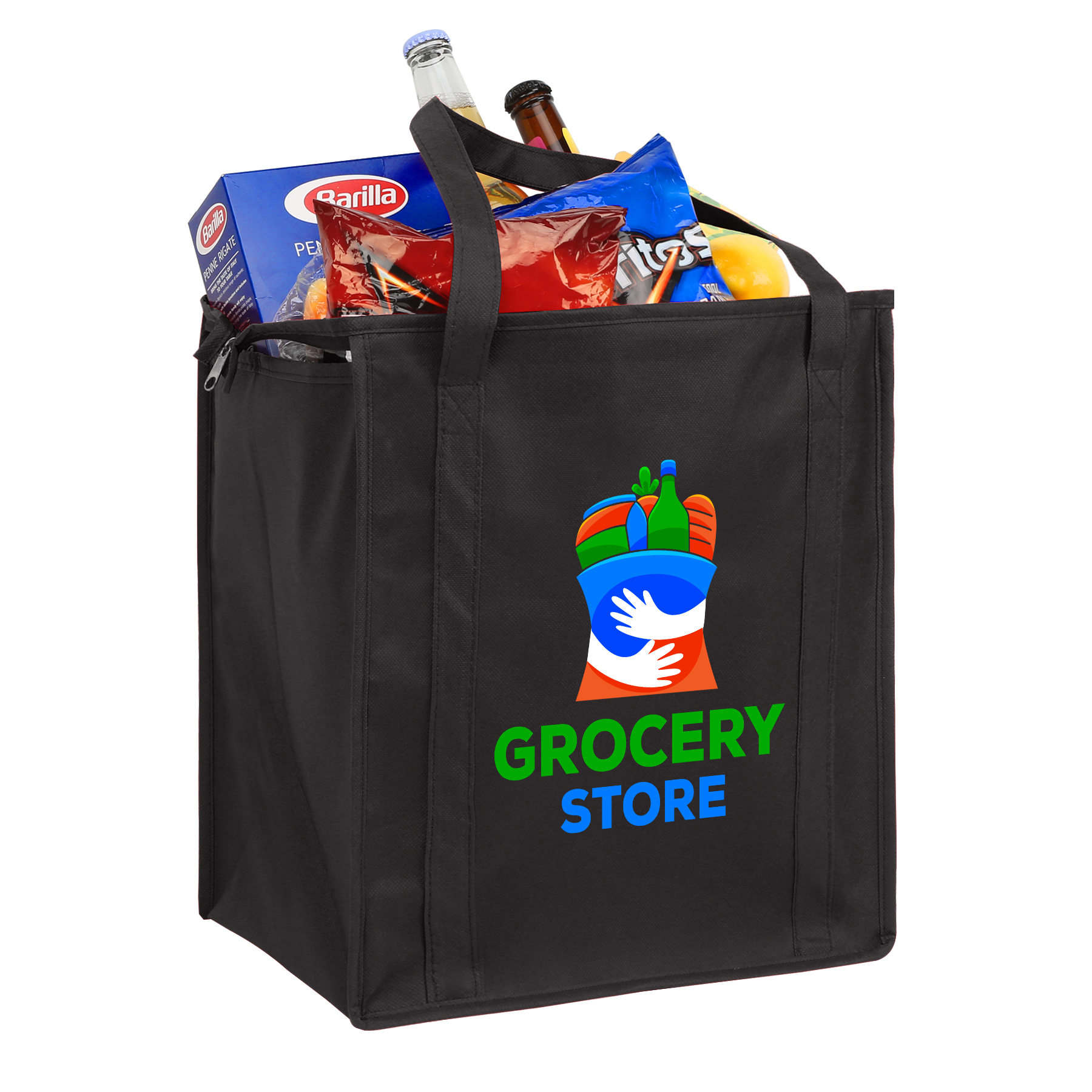 Non-Woven Insulated Grocery Tote Bag