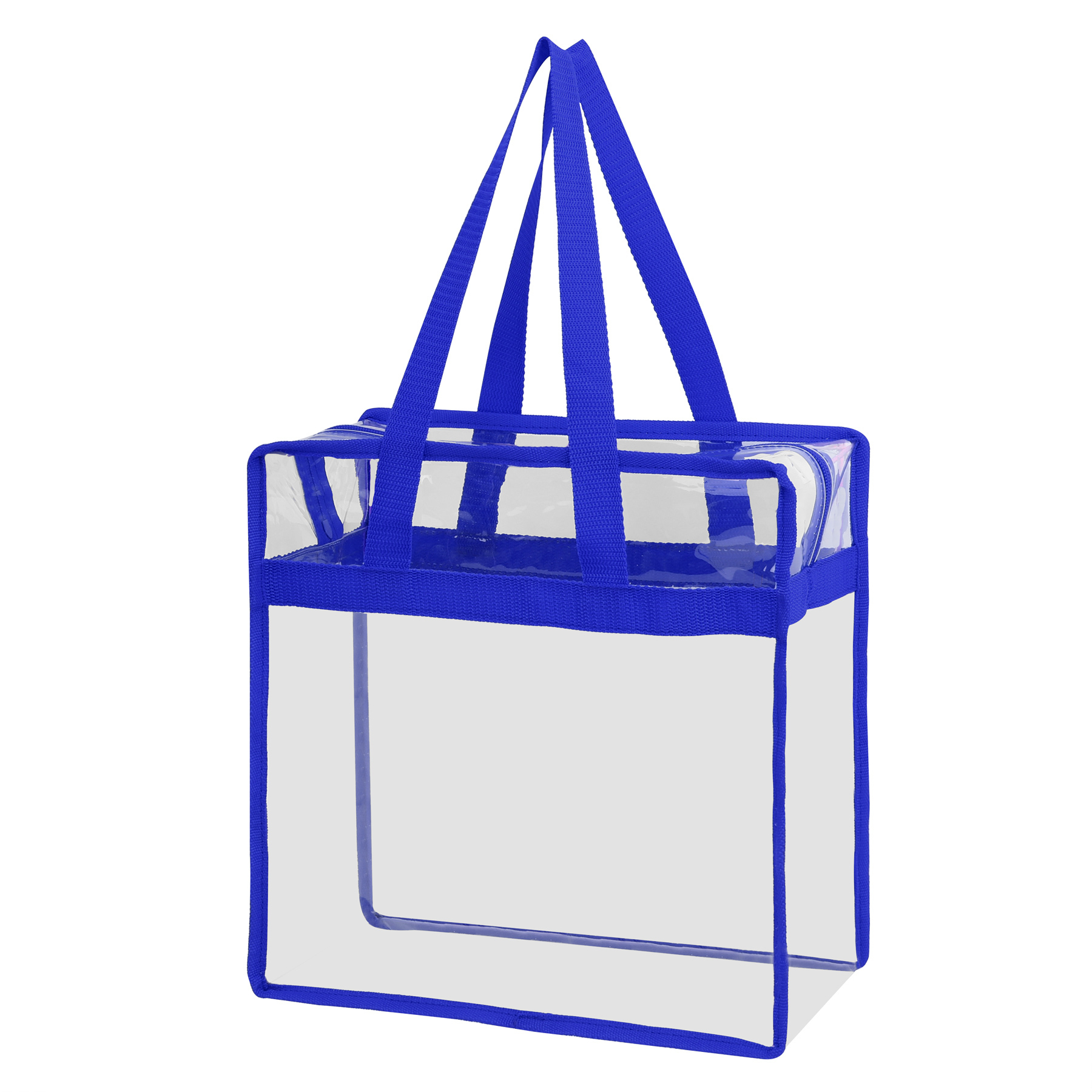 Stadium Approved  Transparent Zipper Tote Bag